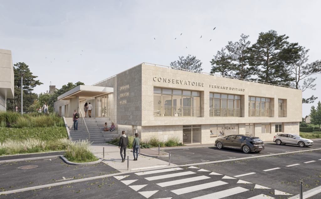 Réhabilitation et extension du conservatoire intercommunal de musique et de danse