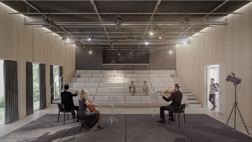 Réhabilitation et extension du conservatoire intercommunal de musique et de danse