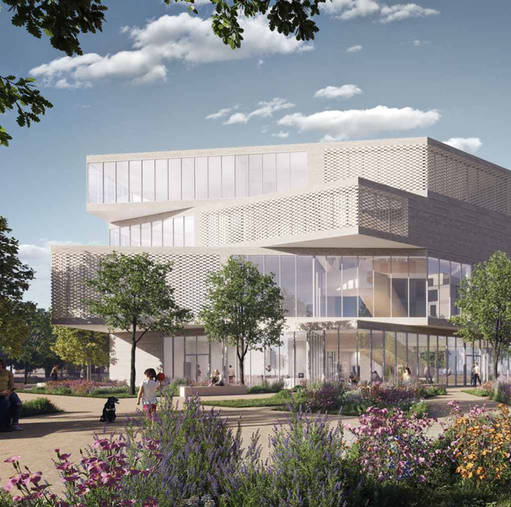 Construction d’un pôle socio-culturel dans l’ancien quartier des Beaudottes