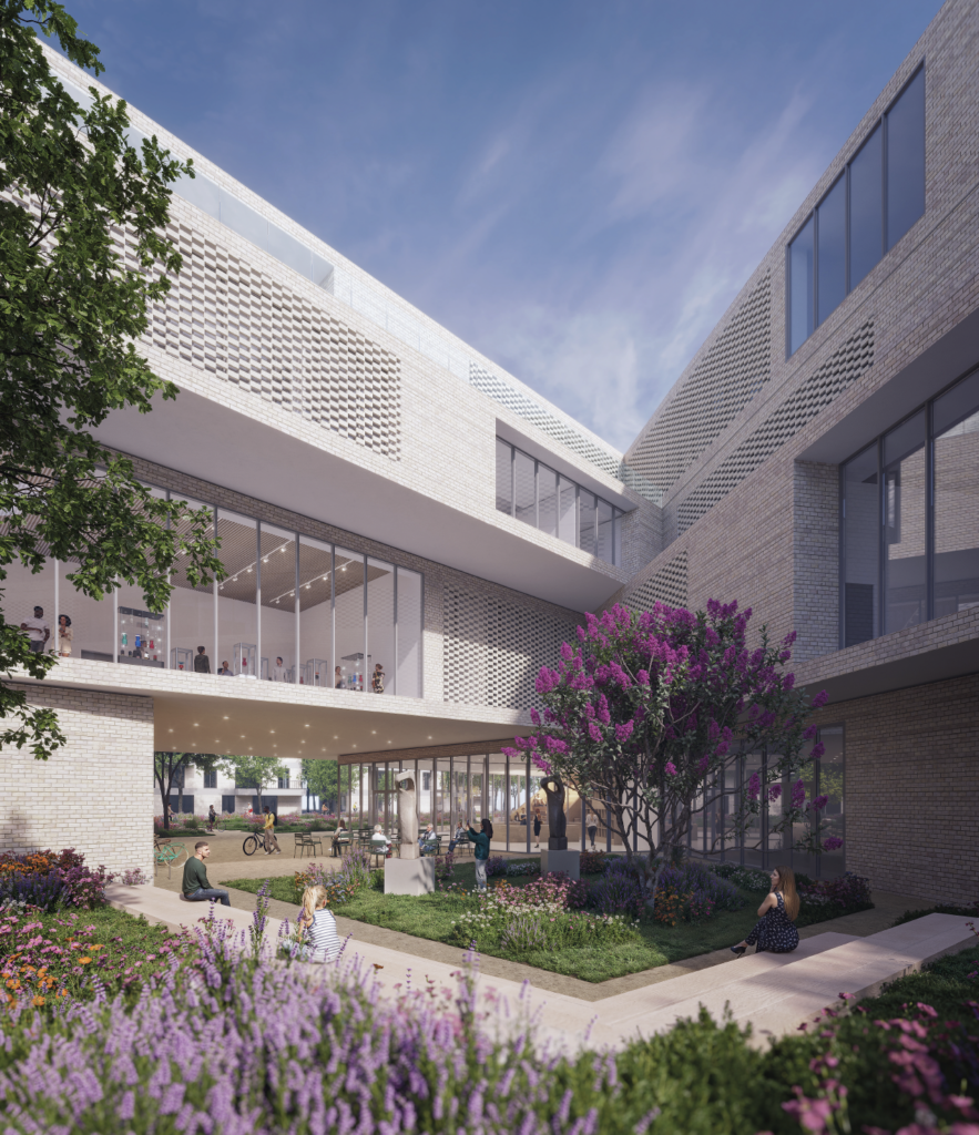 Construction d’un pôle socio-culturel dans l’ancien quartier des Beaudottes