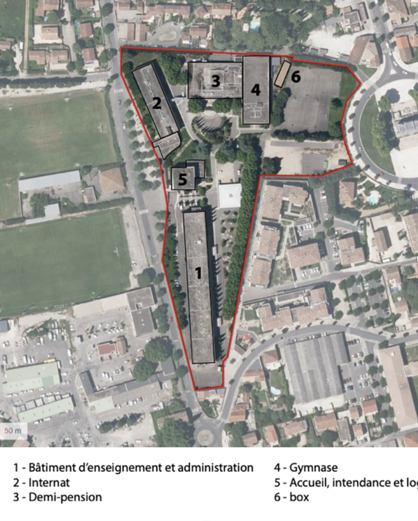 Réhabilitation du lycée de l&rsquo;Arc