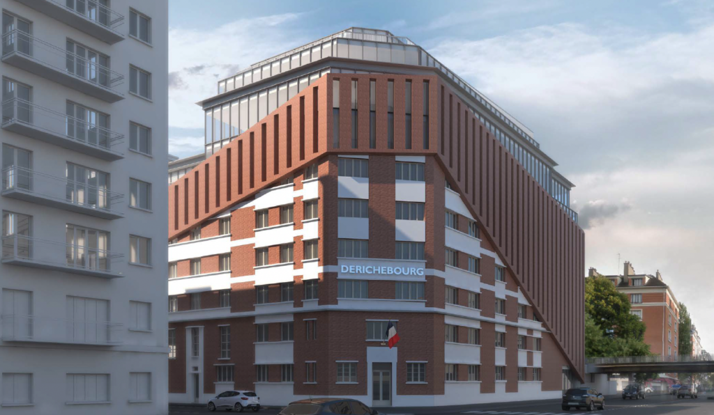 Construction du nouveau siège social du groupe Derichebourg