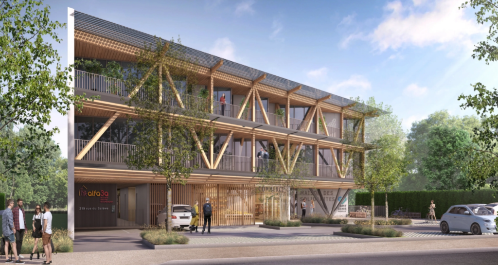Construction d’une maison solidaire et de logements