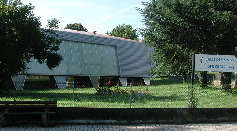 Reconstruction du gymnase des Croisettes