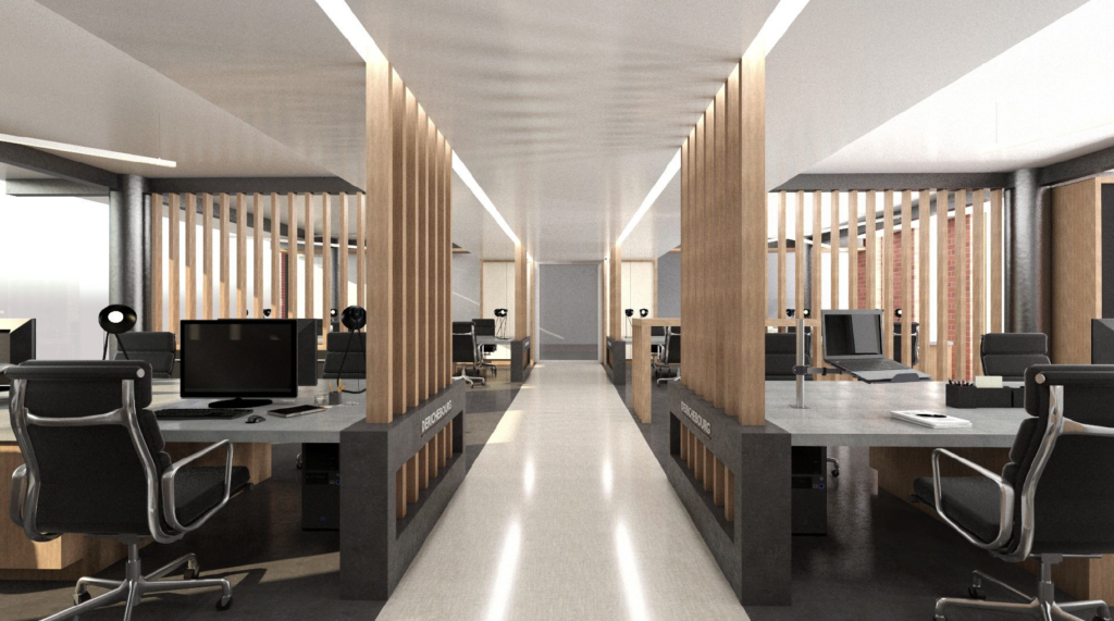 Construction du nouveau siège social du groupe Derichebourg