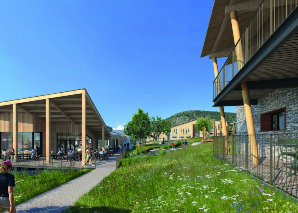 Reconstruction du village de vacances des Estables