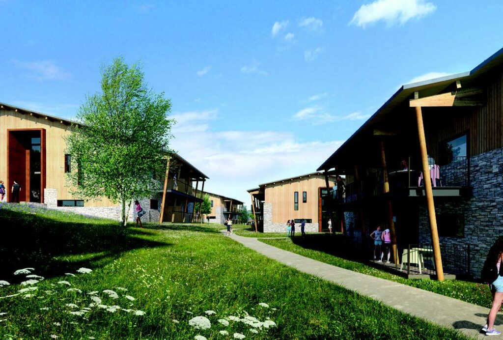 Reconstruction du village de vacances des Estables