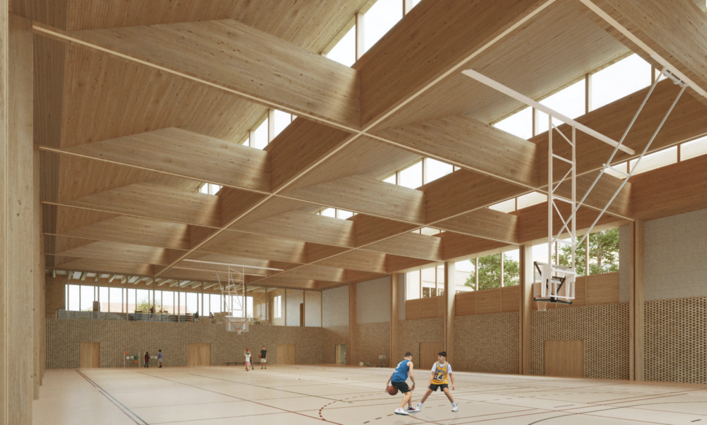 Construction du nouveau Pôle Socio Culturel et Sportif Grammont