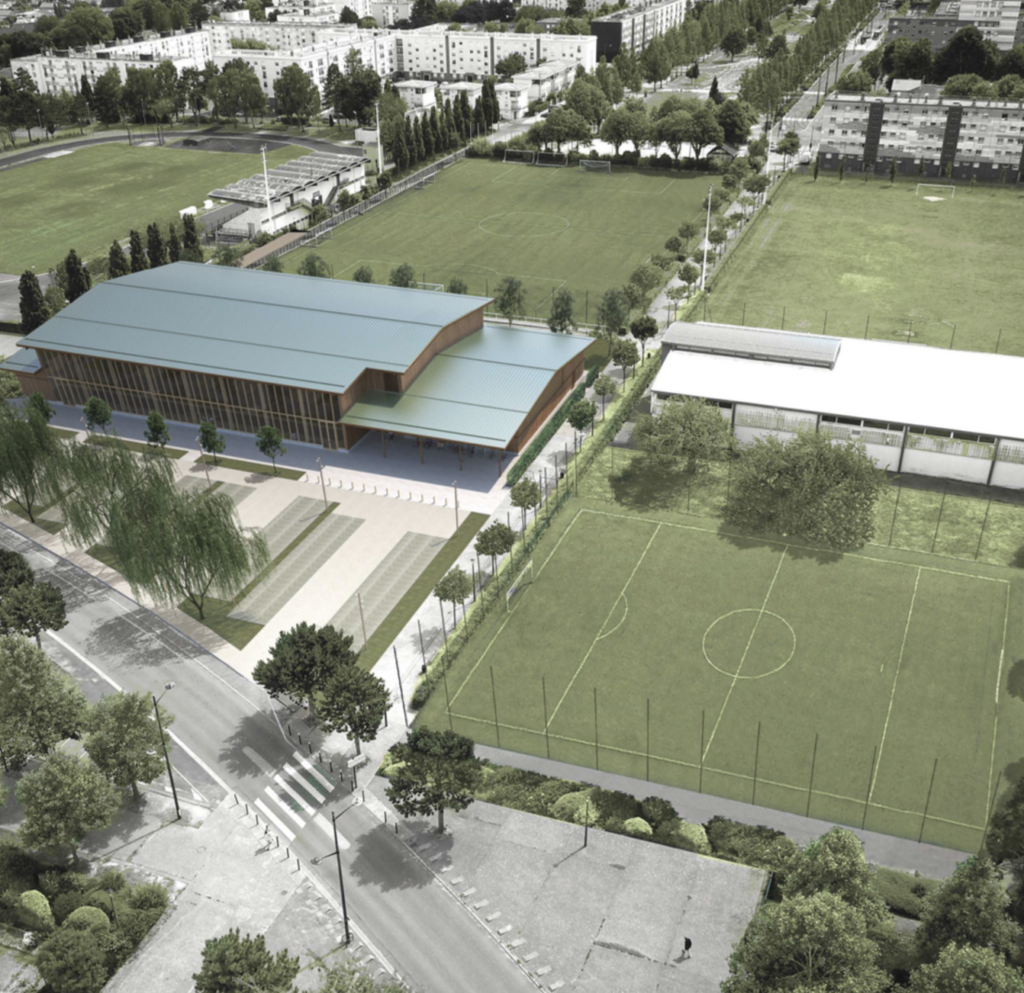 Création d&rsquo;un nouveau gymnase au Havre